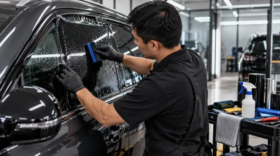 Bengkel Pasang Kaca Film Mobil Terbaik