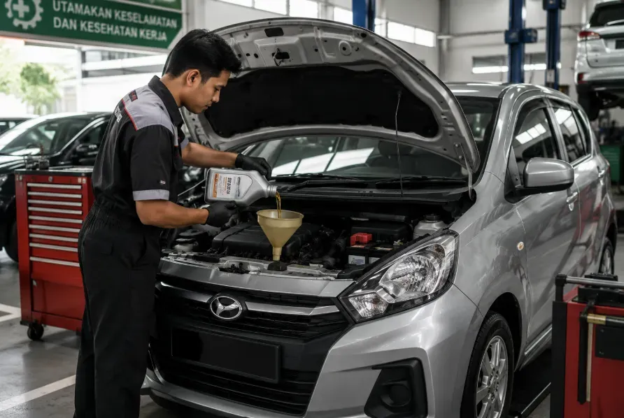 Biaya Service Toyota Agya dan Daihatsu Ayla