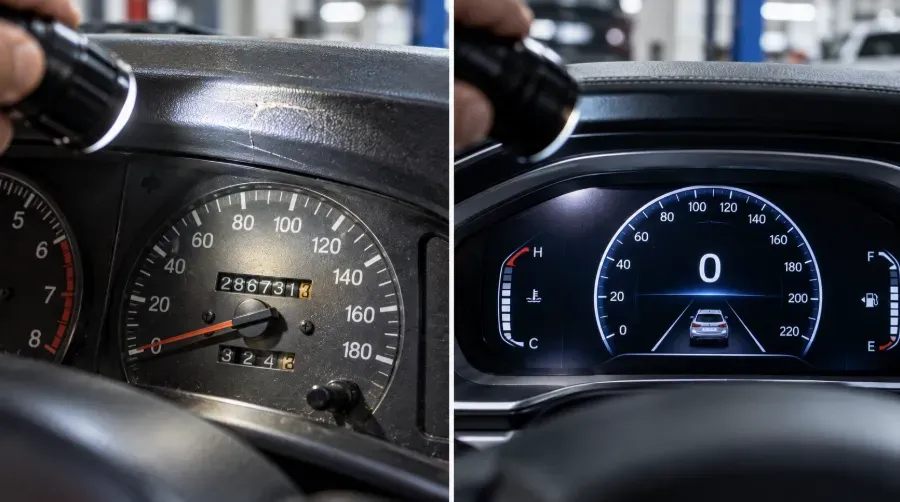 Cara Lihat Odometer Asli Atau Palsu