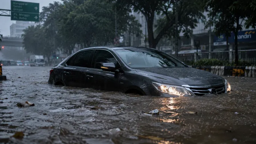 Cara Mendeteksi Mobil Bekas Banjir