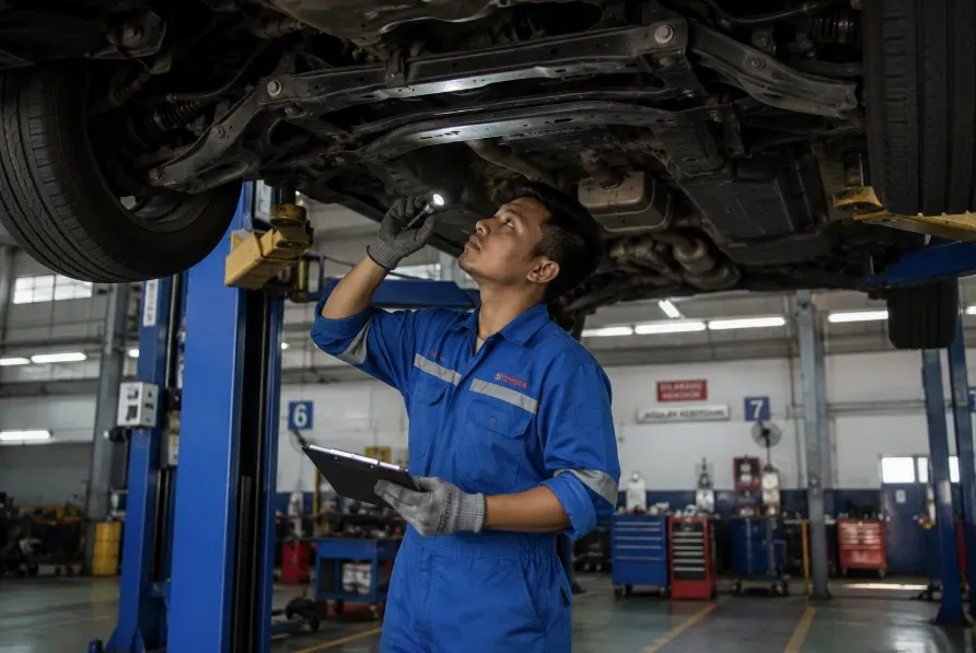 Ciri Mobil Bekas Tabrakan