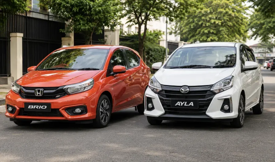 Honda Brio vs Daihatsu Ayla