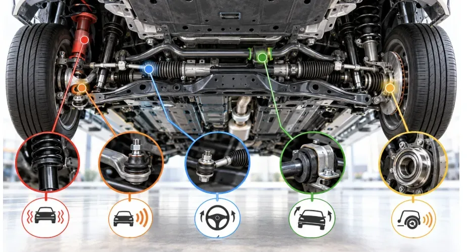 Gejala Kaki Kaki Mobil Bermasalah
