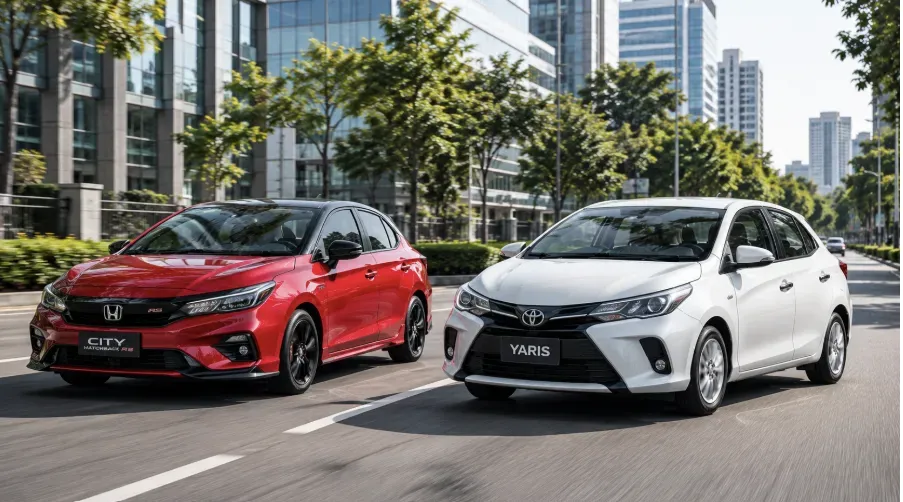 Honda City vs Toyota Yaris