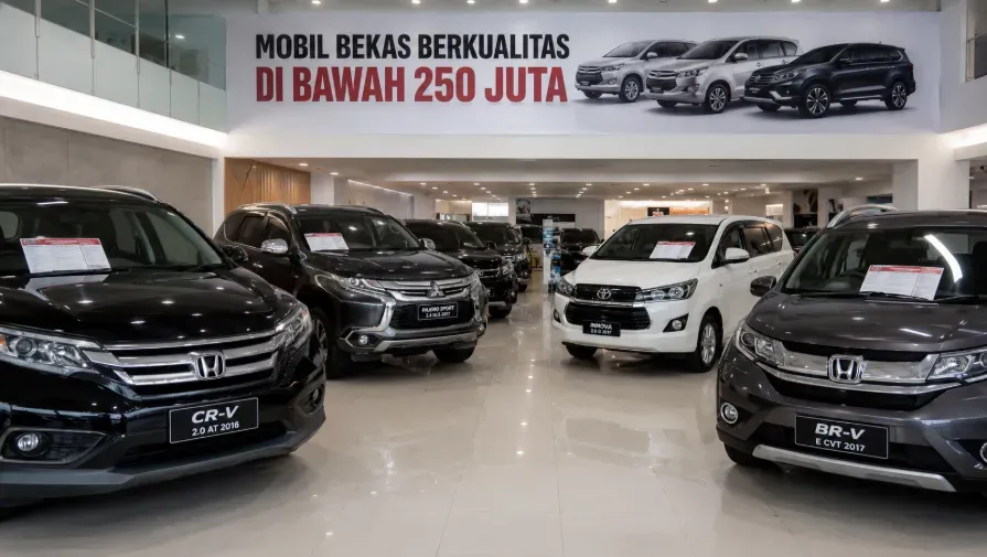 Jual Mobil Bekas di Bawah 250 Juta