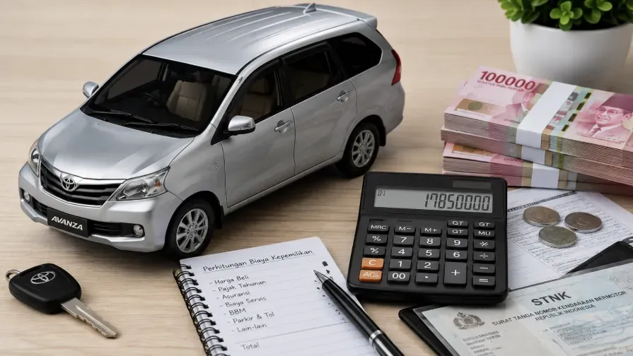 Perhitungan Memiliki Toyota Avanza Selama 5 Tahun