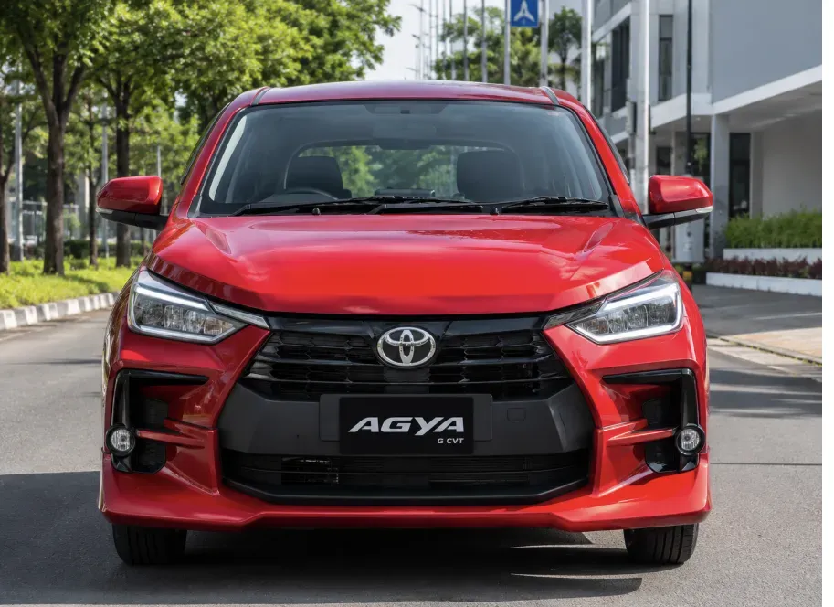 Tampak Depan Toyota Agya