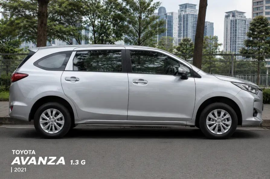 Tampilan Eksterior Toyota Avanza Bekas