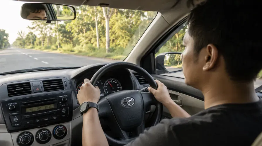 Test Drive Mobil Bekas Banjir