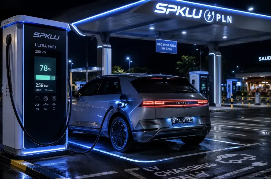 Waktu Charge Hyundai Ionic 5
