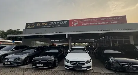 Elite Motor showroom mobil bekas rekanan Otospector